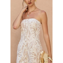 Load image into Gallery viewer, Seashore Strapless Mini Dress
