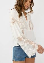 Load image into Gallery viewer, Audrey Lace Blouse
