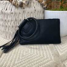 Load image into Gallery viewer, Kayla Tassel Wristlet/Clutch
