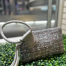 Load image into Gallery viewer, Tweed Cuff Wristlet

