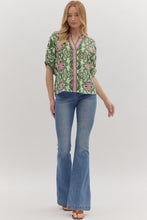 Load image into Gallery viewer, Abstract Dreams Top Pine
