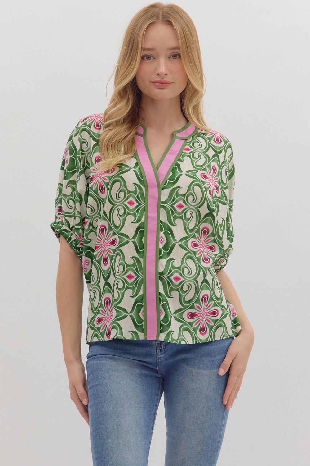 Abstract Dreams Top Pine