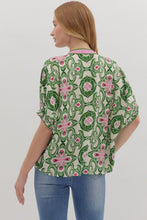 Load image into Gallery viewer, Abstract Dreams Top Pine
