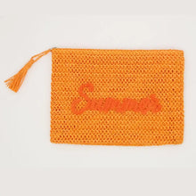Load image into Gallery viewer, Straw Summer Pouch
