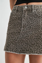 Load image into Gallery viewer, Wild Side Mini Skirt
