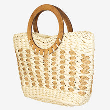 Load image into Gallery viewer, Braided Round Handle Tote Bag
