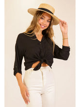 Load image into Gallery viewer, Chic Side Button Down Top
