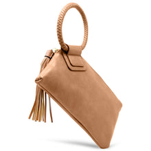 Load image into Gallery viewer, Kayla Tassel Wristlet/Clutch
