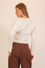 Load image into Gallery viewer, Twisted Knit Sweater Top
