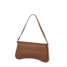 Load image into Gallery viewer, Horsebit Curved Baguette Shoulder Bag
