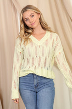 Load image into Gallery viewer, Sun Kissed Sweater Top
