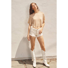 Load image into Gallery viewer, Cut To It Crop Top
