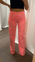 Load image into Gallery viewer, Cargo Lovin&#39; High Rise Jeans Pink
