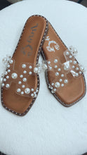 Load image into Gallery viewer, Pearl Studded Sandals
