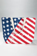 Load image into Gallery viewer, American Flag Beach Bag
