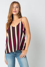Load image into Gallery viewer, Striped Hearts Racerback Cami
