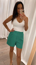 Load image into Gallery viewer, Dress To Impress Shorts Emerald Green
