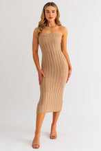 Load image into Gallery viewer, Bring The Action Knit Midi Dress
