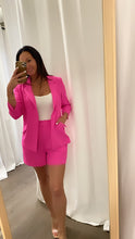 Load image into Gallery viewer, Dress To Impress Blazer Hot Pink
