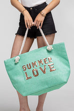 Load image into Gallery viewer, Summer Love Beach Bag
