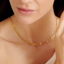 Load image into Gallery viewer, Celeste Gold Snake Chain Necklace
