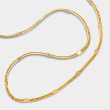 Load image into Gallery viewer, Celeste Gold Snake Chain Necklace
