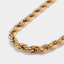 Load image into Gallery viewer, Reine Gold Rope Necklace
