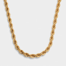 Load image into Gallery viewer, Reine Gold Rope Necklace
