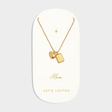 Load image into Gallery viewer, Mom Gold Charm Necklace
