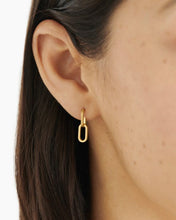 Load image into Gallery viewer, Arabella Gold Hoop Earrings
