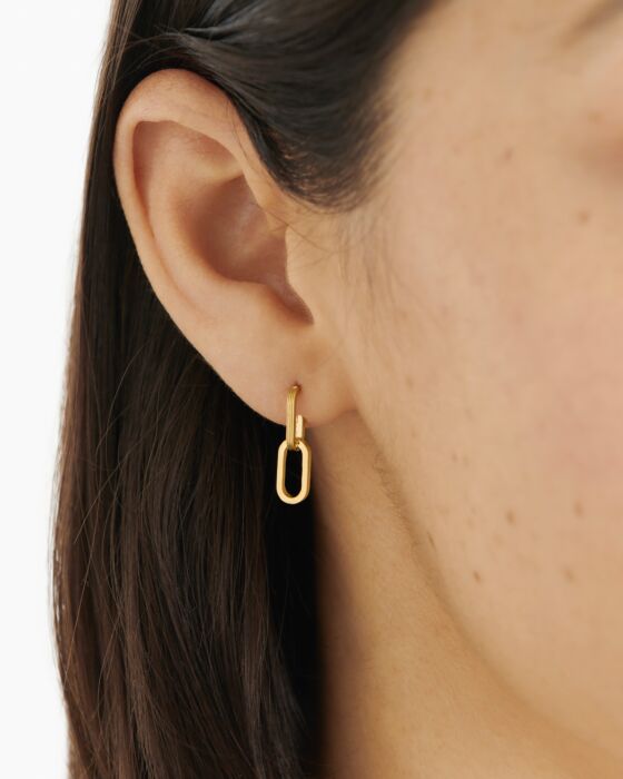Arabella Gold Hoop Earrings