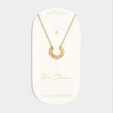 Load image into Gallery viewer, You Shine&#39; Gold Charm Necklace
