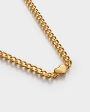Load image into Gallery viewer, Allure Gold Heart Chain Necklace

