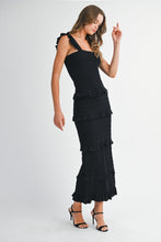 Load image into Gallery viewer, Black Tie Event Midi Dress
