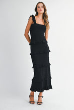 Load image into Gallery viewer, Black Tie Event Midi Dress
