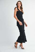 Load image into Gallery viewer, Black Tie Event Midi Dress
