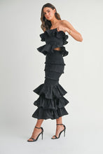 Load image into Gallery viewer, Flamenco Ruffle Midi Skirt
