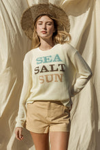 Load image into Gallery viewer, Sea Salt Sun Sweater Top
