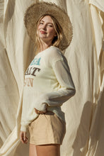 Load image into Gallery viewer, Sea Salt Sun Sweater Top
