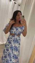Load and play video in Gallery viewer, Floral Summer Midi Dress

