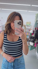 Load and play video in Gallery viewer, Shorty Ribbed Cropped Tank
