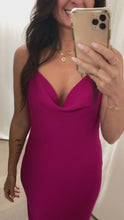 Load and play video in Gallery viewer, Your Everything Midi Dress Magenta
