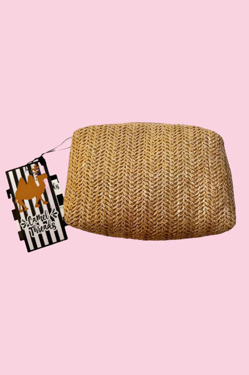 Raffia Pouch