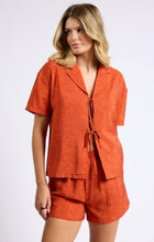 Load image into Gallery viewer, Refined Desert Front Tie Shirt
