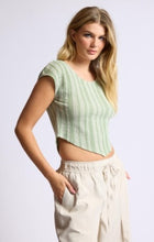 Load image into Gallery viewer, Locally Grown Textured Knit Crop Top
