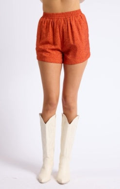 Refined Desert Printed Shorts
