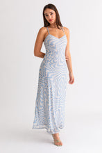 Load image into Gallery viewer, Spring Blues Maxi Dress
