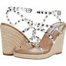 Maici Studded Clear Wedges