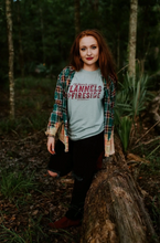 Load image into Gallery viewer, Flannels &amp; Fireside Graphic Tee

