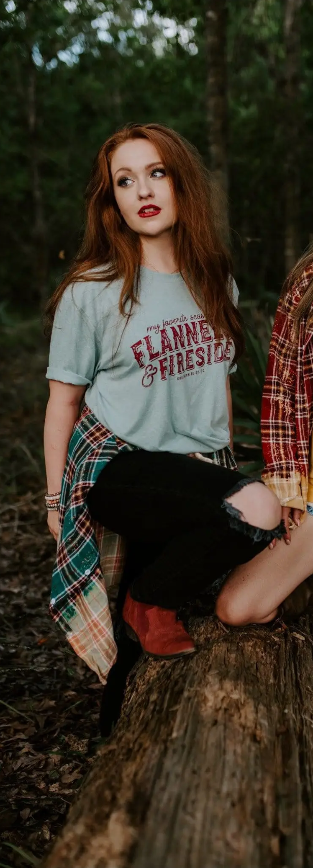 Flannels & Fireside Graphic Tee